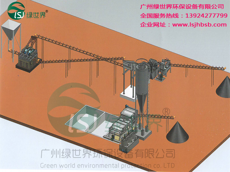 洗沙污泥脱水压榨机视频